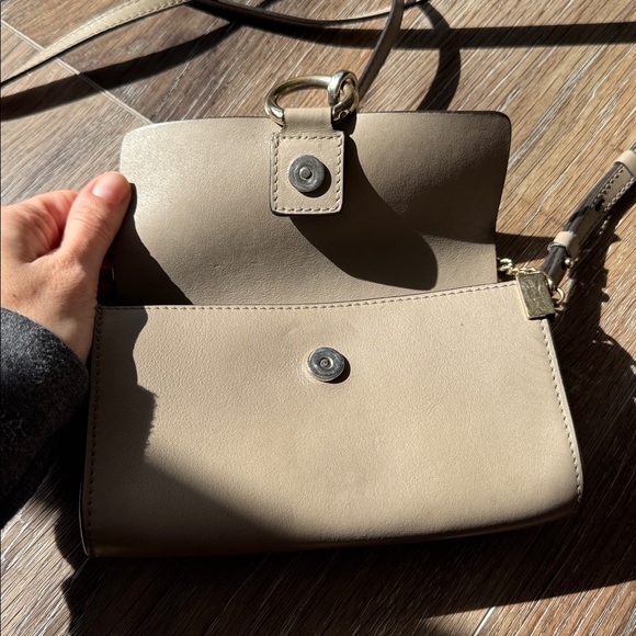 Chloe Mini Faye Suede & Leather Wallet Crossbody - Picture 4 of 12